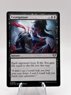 Exsanguinate 0156 Commander Masters CMM MTG NM - Image 1