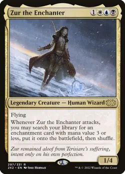 MTG - Zur the Enchanter - Double Masters 2022 - X1 - (NM) - #H5347 - Image 1