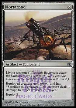 Mortarpod 2x FOIL MBS MTG Mirrodin Besieged Uncommon MINT artifact - Image 1