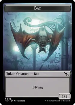 MTG Murders at Karlov Manor - Bat 1/1 [Token] - Image 1