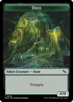 MTG Murders at Karlov Manor - Ooze 0/0 [Token] - Image 1