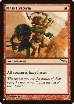 MTG Mirrodin - Mass Hysteria [The List] - Image 1
