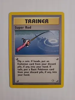 Pokemon TCG Cards 1st Edition Super Rod 103/111 Neo Genesis - Image 1