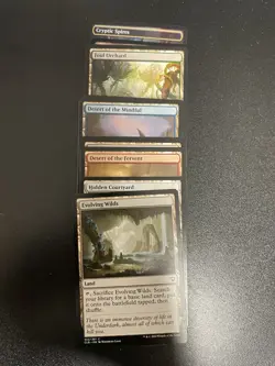 Magic: the Gathering Basic Lands 100 card lot + 5 Foils + 10 Non Basic Lands - Image 2