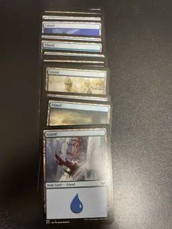 Magic: the Gathering Basic Lands 100 card lot + 5 Foils + 10 Non Basic Lands - Image 4