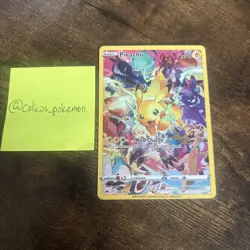 Pokemon Pikachu TCG Full Art Secret Rare Holo Card 160/159 Crown Zenith NM - Image 2