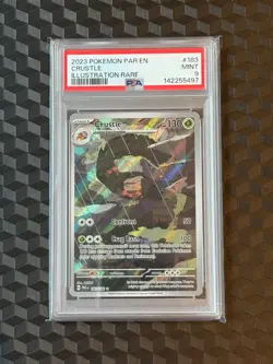 2023 POKEMON CRUSTLE #183 CARD PARADOX RIFT PSA 9 - Image 1