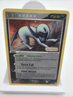 Pokemon Absol Legend Maker Reverse Holo Rare 15/92 70 HP Basic Card - Image 1