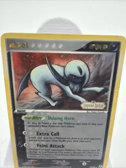 Pokemon Absol Legend Maker Reverse Holo Rare 15/92 70 HP Basic Card - Image 3
