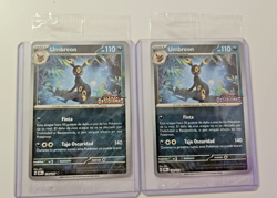 ESP~ SPANISH Umbreon Reverse Holo Stamped Sealed 130 PROMO Pokemon Card (Set 2) - Image 1
