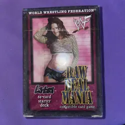 WWF/WWE CCG Raw Deal Mania Lita Xtreme Goddess Edition SEALED 2002 61-CARD DECK! - Image 1