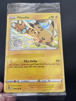Pokemon TCG Pikachu, 2022, Holo. Promo Card In Original Packaging - Image 1