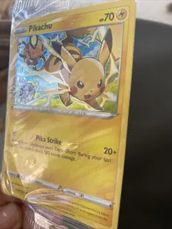 Pokemon TCG Pikachu, 2022, Holo. Promo Card In Original Packaging - Image 3