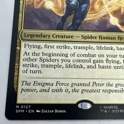 Cosmic Spider-Man M 0127 | Spider-Man | Magic The Gathering (MTG) Mythic Rare - Image 3