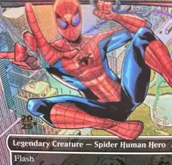 Spectacular Spider-Man (Borderless) Marvel's Spider-Man Foil Promo 2025 - Image 2