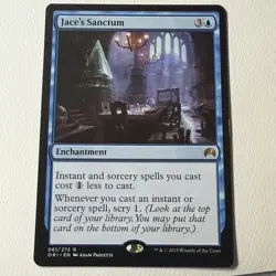 JACE'S SANCTUM MTG MAGIC ORIGINS 61 RARE LP - Image 1