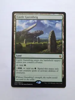 MTG Castle Garenbrig (ELD) Throne of Eldraine Regular Rare 240/269 - Image 1