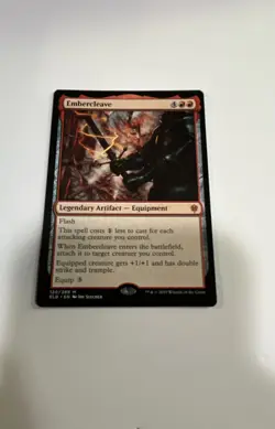 Embercleave MTG Throne of Eldraine Regular - Image 1