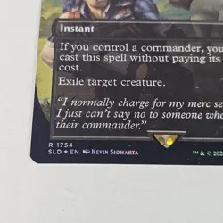 LP MTG Deadly Rollick Secret Lair Drop Deadpool Rainbow Rainbow Foil - Image 2
