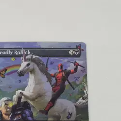 LP MTG Deadly Rollick Secret Lair Drop Deadpool Rainbow Rainbow Foil - Image 4