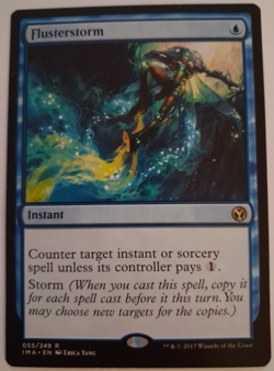Flusterstorm LP Iconic Masters Magic the Gathering MTG - Image 1