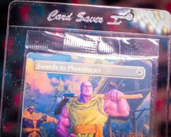MTG Thanos PSA Promo Swords to Plowshares Marvel Corner Edge Wear EX-NM - Image 3