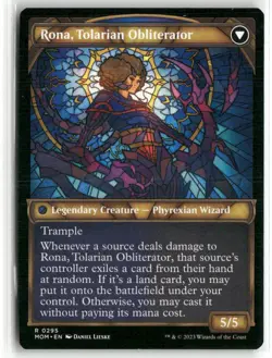 Rona, Herald of Invasion (Showcase) R March of the Machine 295 NM - Image 2