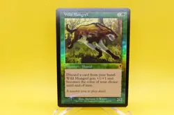 MTG Magic Wild Mongrel Odyssey Foil 283 - Image 1