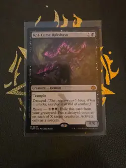 Magic The Gathering, Rot-Curse Rakshasa, Tarkir: Dragonstorm, Regular - Image 1