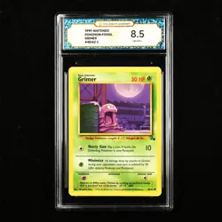 TQG 8.5 NM-MT+ 1999 Pokemon ENG Grimer #48/62 C - Image 1