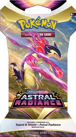 Pokemon Sword & Shield Astral Radiance booster pack 10 cartes EN 850240 - Image 2