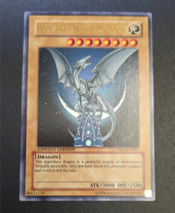 Konami Blue-Eyes White Dragon Ultra Rare YAP1-EN001 Limited Edition Yu-Gi-Oh! - Image 1