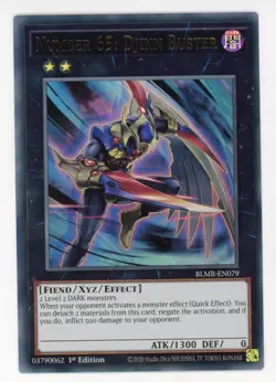 Yugioh Number 65: Djinn Buster BLMR-EN079 Ultra Rare 1st NM - Image 1
