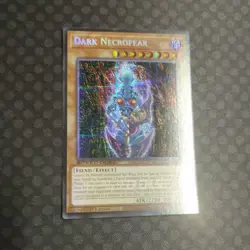Yugioh Dark Necrofear Prismatic Secret Rare SBC2 - Image 1