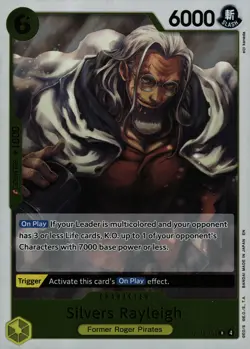 One Piece The Azure Sea's Seven Silvers Rayleigh #OP14-108 - Image 1