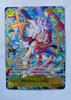 One Piece Monkey.D.Luffy EB04-061 SEC Alternate Art Adventure On Kami's Island - Image 1