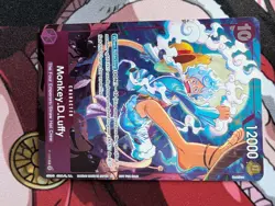 One Piece Card Monkey D Luffy P-099 New Four Emperor Promo - Image 1