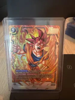 FB07-104 Son Goku Super Dragon Ball Fusion World Karte SR* English Bandai - Image 1
