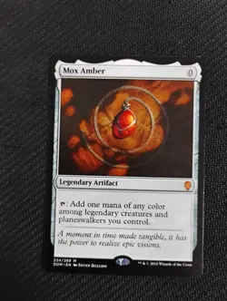 MTG Mox Amber DOM LP - Image 1