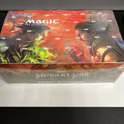 The Brothers War Draft Booster Box New Sealed MTG - Image 1