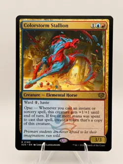 MTG Colorstorm Stallion Secrets of Strixhaven 180 NM Regular - Image 1