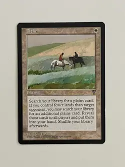 1996 Magic The Gathering MTG - Tithe - NM - Visions - Image 1