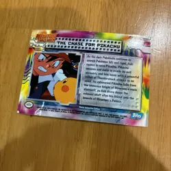 THE CHASE FOR PIKACHU #28 Holo TOPPS Mewtwo Strikes Back Pokemon Card - Image 2