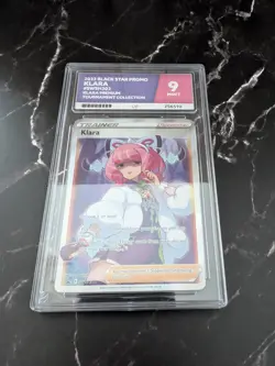Klara SWSH302 Premium Tournament Collection Black Star Promo Pokemon Ace Mint 9 - Image 2