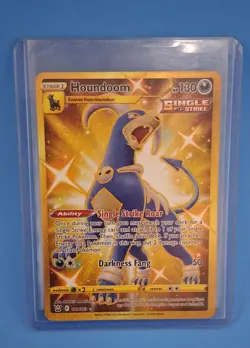 Houndoom 179/163 Secret Rare Gold Battle Styles Pokemon - Image 3