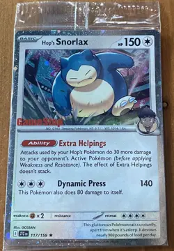 Snorlax 117/159 Sealed Stamped Reverse Holo Journey Together JTG Pokemon🔥 - Image 1