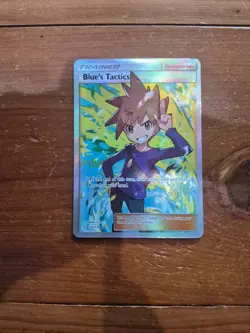 2019 Pokemon Blue's Tactics (Full Art) 231/236 Sm-Unified Minds Holo !! 🔥🔥 - Image 1