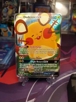 Dedenne GX - Alternate Art Promos 195a/214 Holo NM Pokemon - Image 1