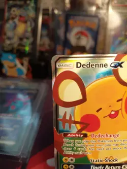 Dedenne GX - Alternate Art Promos 195a/214 Holo NM Pokemon - Image 2