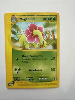 Meganium 53/165 Expedition Base Set, WOTC Wizards of the Coast, Pokemon - Image 1